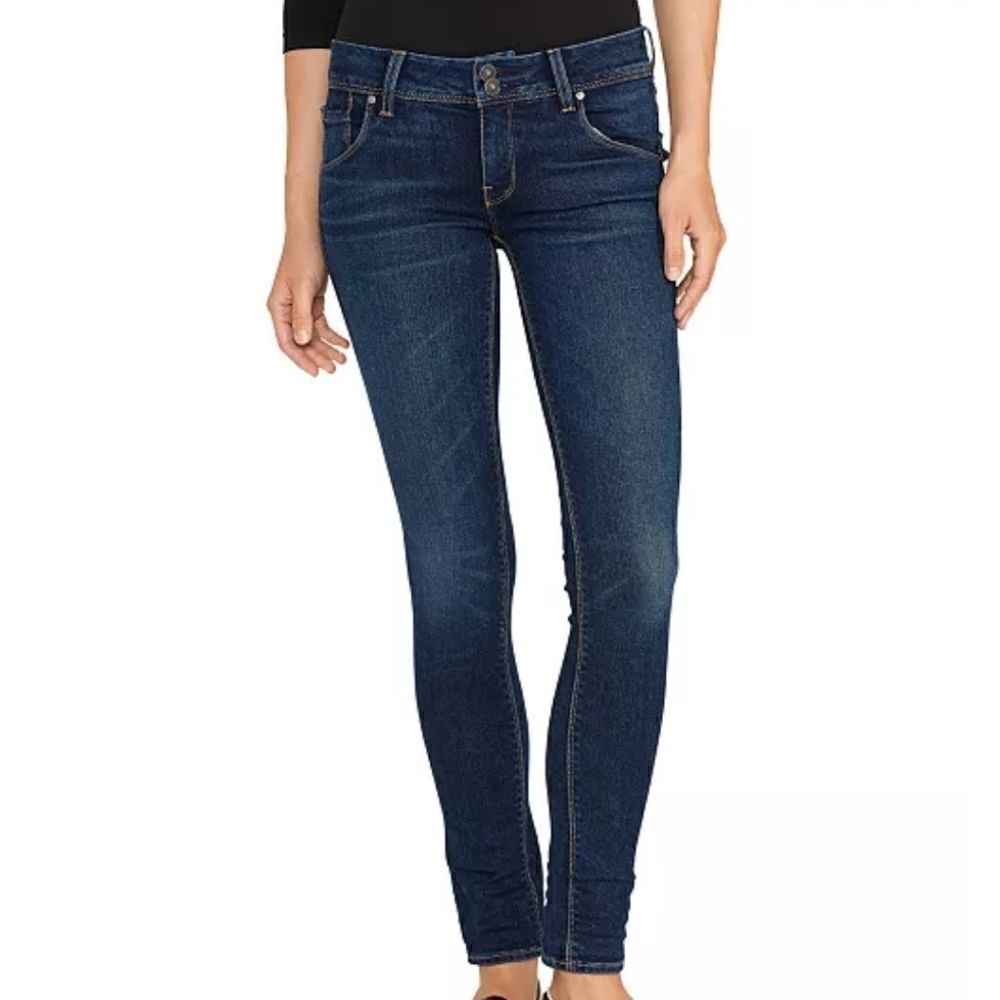 Hudson Collin Mid-Rise skinny jeans